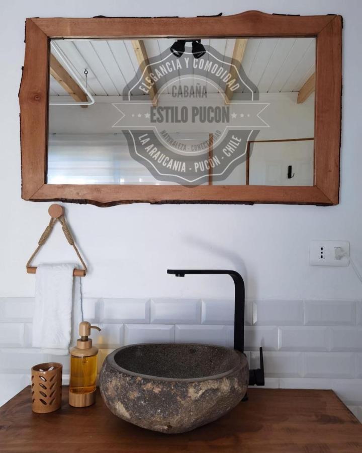 Cabana Estilo Pucón Exteriér fotografie